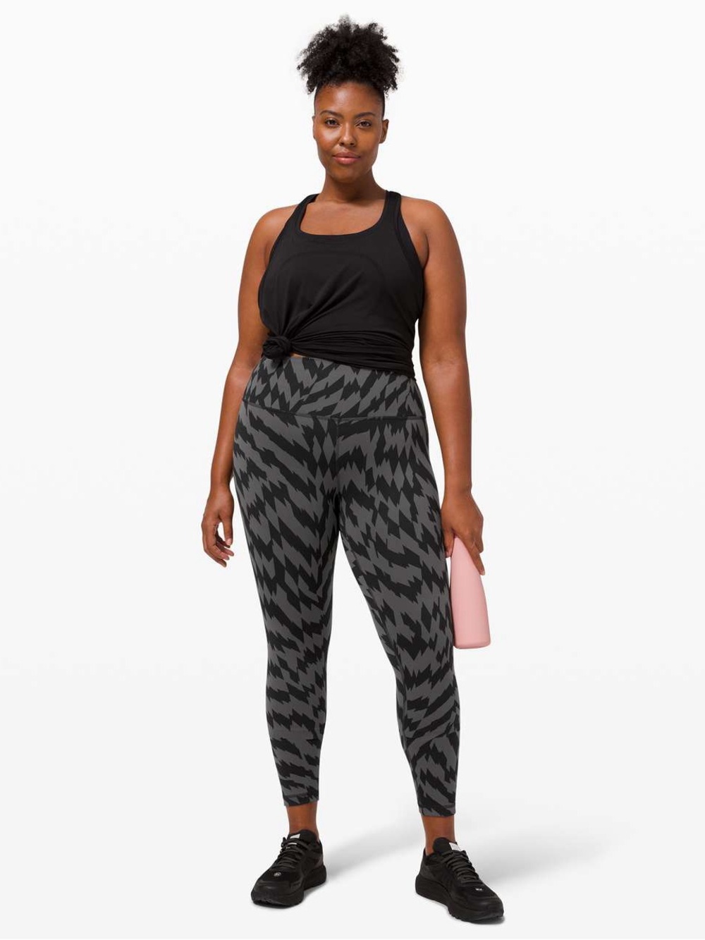 Lululemon Wunder Train High-Rise Tight 25"
Voltage Graphite Grey Black Sz 4